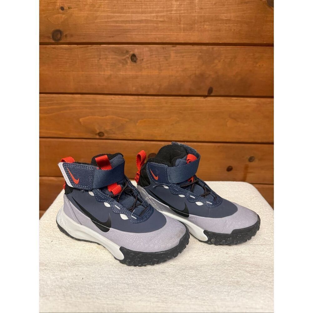 Nike Terrascout PS sneakers Thunder Blue and Cement Grey Sz 10.5 Childs FV4174
